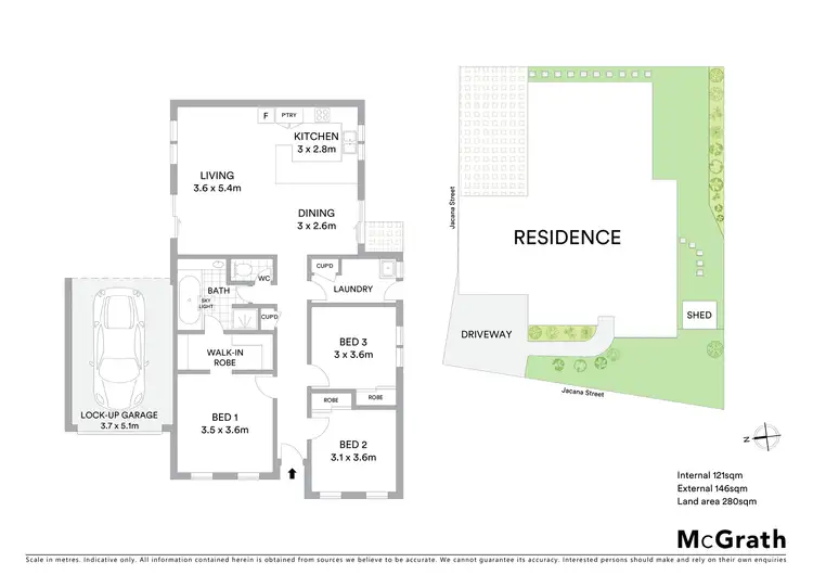 Floorplan of Homely house listing, 38 Jacana Street, Chadstone VIC 3148
