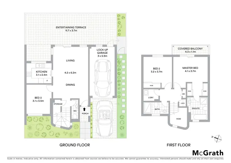 Floorplan of Homely townhouse listing, 20 Reynolds Avenue, Balmain NSW 2041
