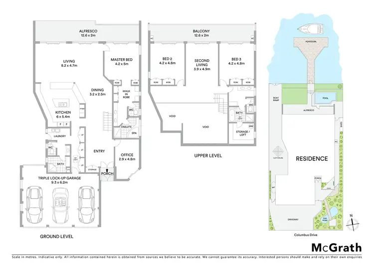 Floorplan of Homely house listing, 73 Columbus Drive, Hollywell QLD 4216