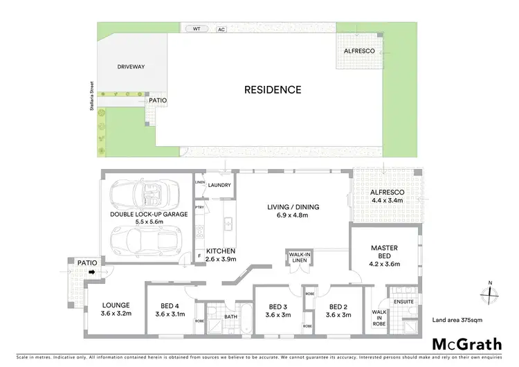 Floorplan of Homely house listing, 43 Stellaria Street, Marsden Park NSW 2765