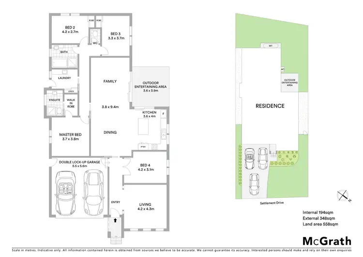 Floorplan of Homely house listing, 83 Settlement Drive, Wadalba NSW 2259