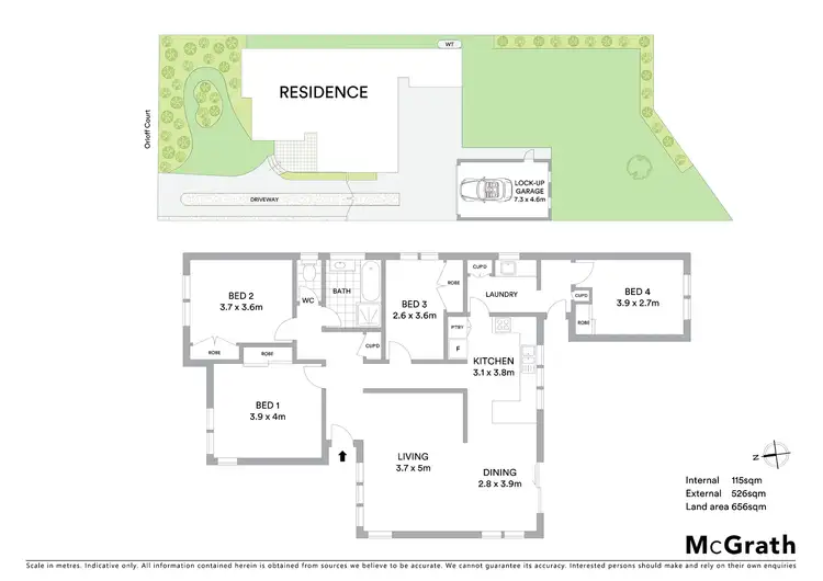 Floorplan of Homely house listing, 11 Orloff Court, Burwood East VIC 3151