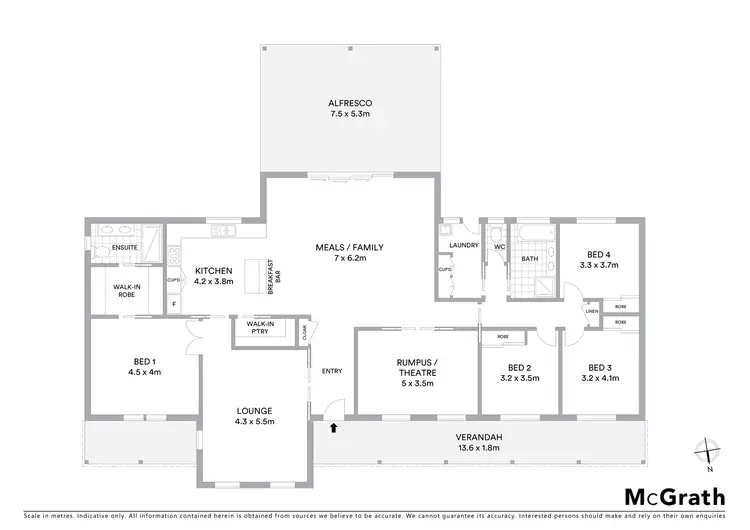 Floorplan of Homely house listing, 21 Governor Drive, Murrumbateman NSW 2582