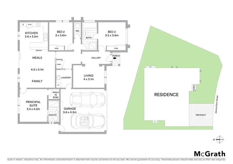 Floorplan of Homely house listing, 21 Jeannie Gunn Street, Franklin ACT 2913