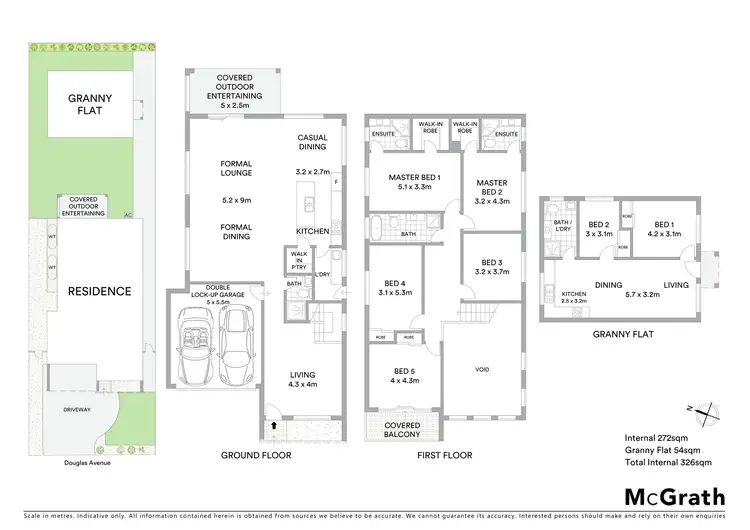 Floorplan of Homely house listing, 45 Douglas Avenue, Chatswood NSW 2067