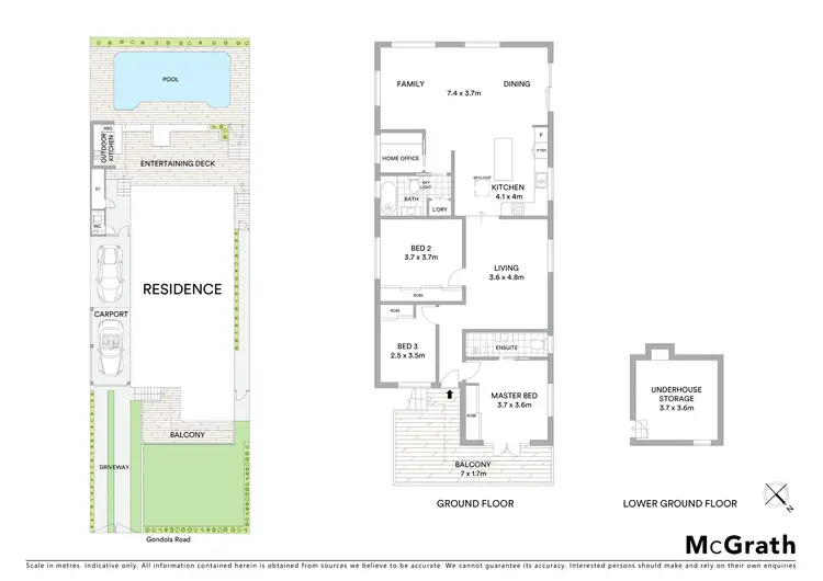 Floorplan of Homely house listing, 83 Gondola Road, North Narrabeen NSW 2101