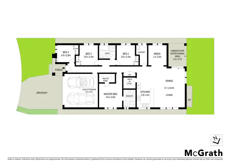 Floorplan of Homely house listing, 5 Yass Street, Gregory Hills NSW 2557