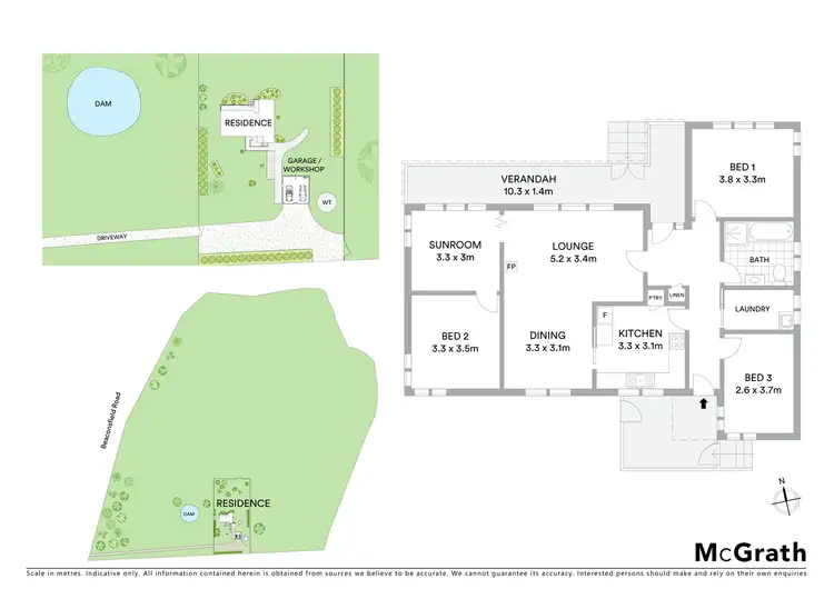 Floorplan of Homely rural property listing, 1918 Beaconsfield Road, Oberon NSW 2787