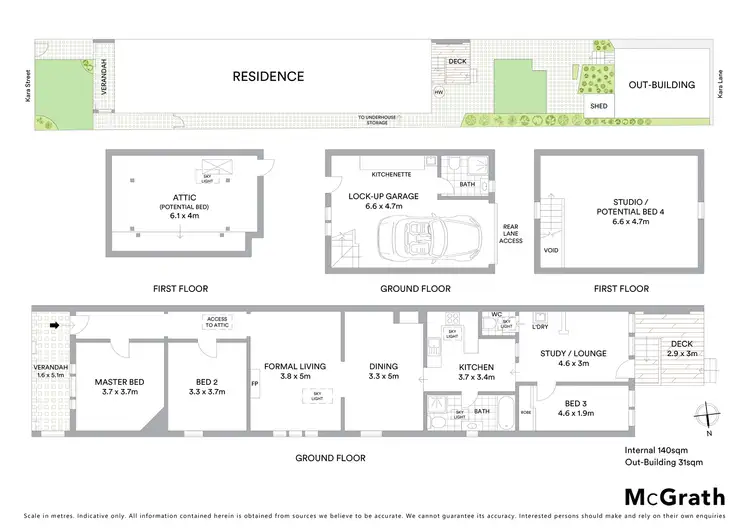 Floorplan of Homely house listing, 8 Kara Street, Randwick NSW 2031