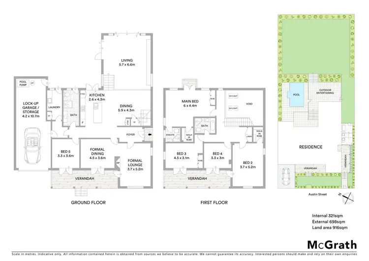 Floorplan of Homely house listing, 66 Austin Street, Lane Cove NSW 2066