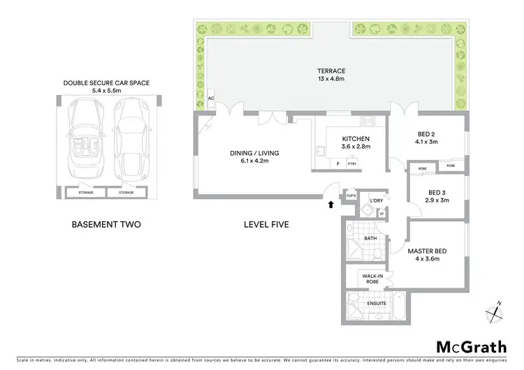 Floorplan of Homely apartment listing, 45/7 Sinclair Street, Wollstonecraft NSW 2065