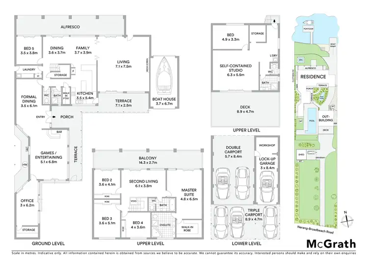 Floorplan of Homely house listing, 604 Nerang Broadbeach Road, Carrara QLD 4211