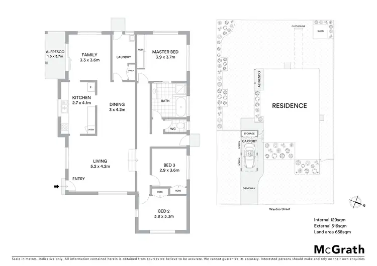 Floorplan of Homely house listing, 10 Wardoo Street, Ashmore QLD 4214