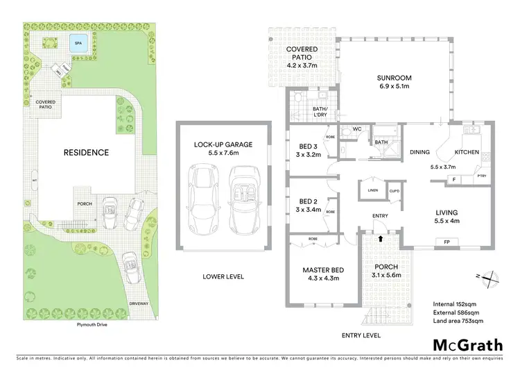 Floorplan of Homely house listing, 18 Plymouth Drive, Wamberal NSW 2260