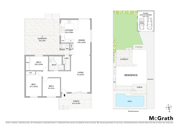Floorplan of Homely house listing, 27 Penrith Avenue, Wheeler Heights NSW 2097