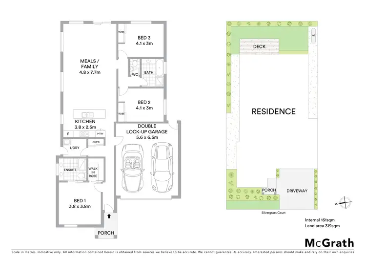 Floorplan of Homely house listing, 3 Silvergrass Court, Croydon VIC 3136