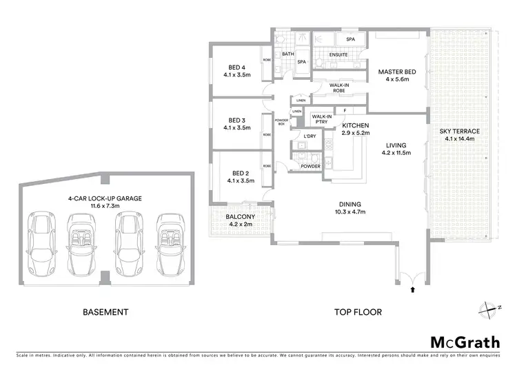 Floorplan of Homely apartment listing, 22/7 Murralin Lane, Sylvania NSW 2224