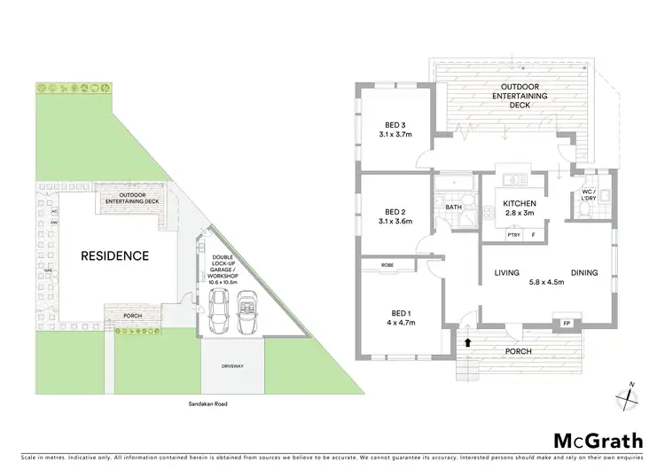 Floorplan of Homely house listing, 74 Sandakan Road, Revesby Heights NSW 2212