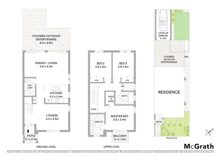 Floorplan of Homely house listing, 103 Naying Drive, Pemulwuy NSW 2145