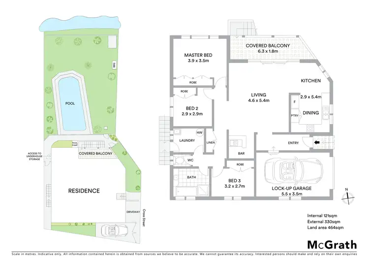 Floorplan of Homely house listing, 8 Cross Street, Toukley NSW 2263