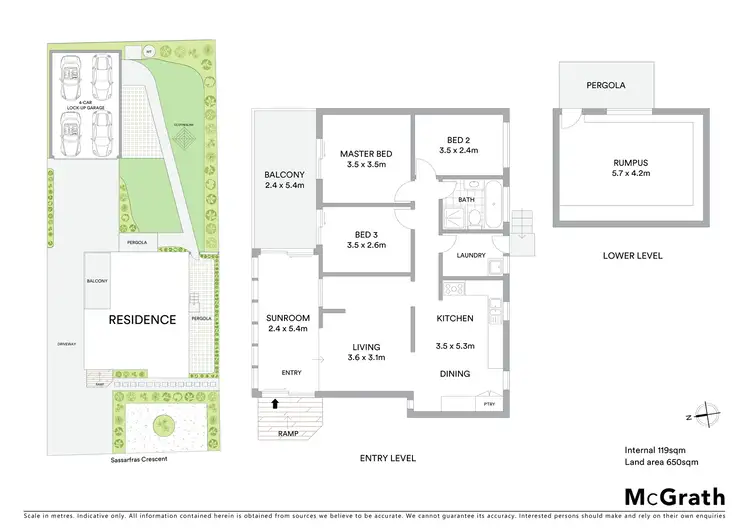 Floorplan of Homely house listing, 14 Sassafras Crescent, Queanbeyan NSW 2620