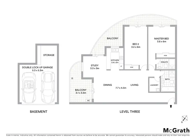 Floorplan of Homely apartment listing, 24/22 Mercer Street, Castle Hill NSW 2154