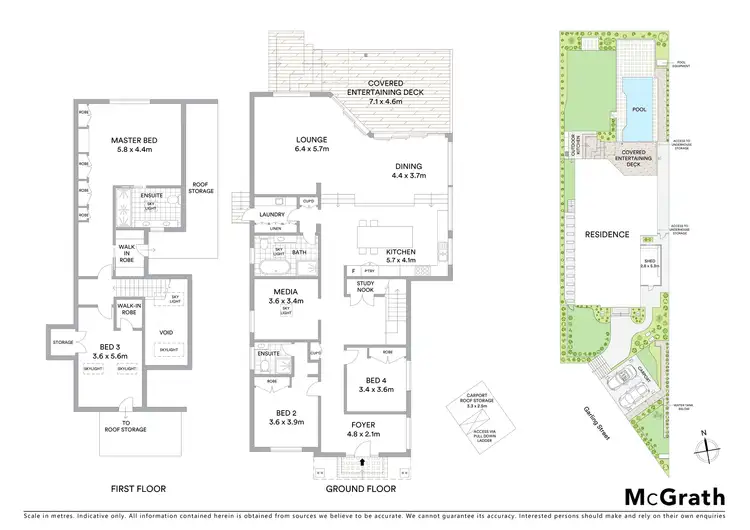Floorplan of Homely house listing, 3 Garling Street, Lane Cove NSW 2066