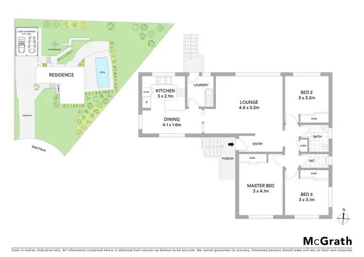 Floorplan of Homely house listing, 7 Wall Place, Page ACT 2614
