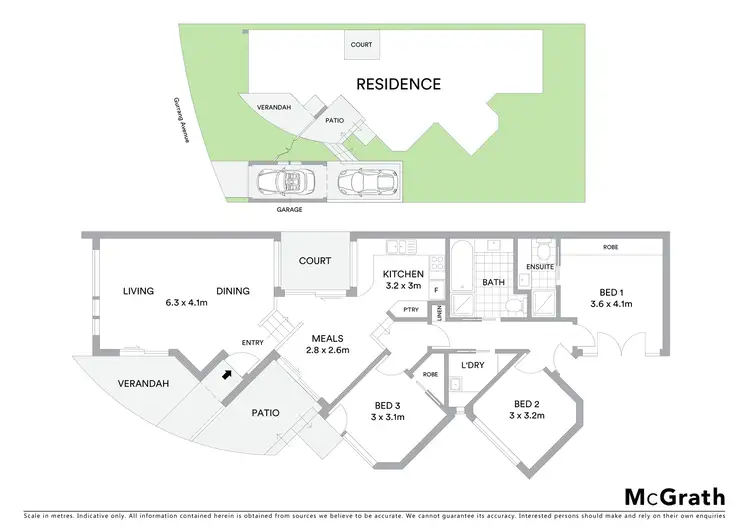 Floorplan of Homely house listing, 44 Gurrang Avenue, Ngunnawal ACT 2913