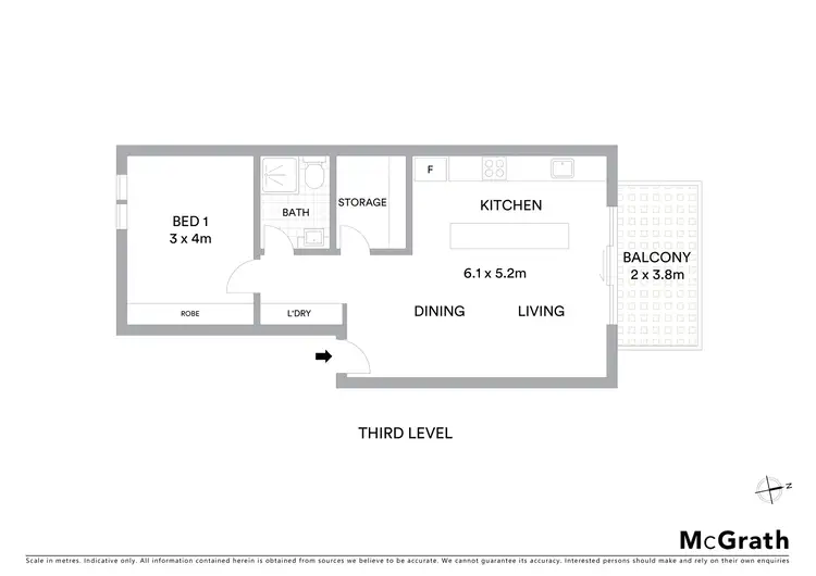 Floorplan of Homely apartment listing, 23/1 Gungahlin Place, Gungahlin ACT 2912