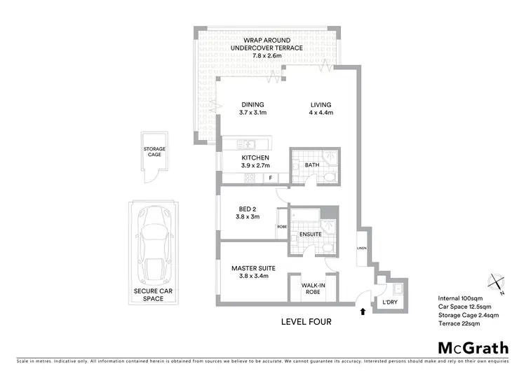 Floorplan of Homely unit listing, 41/17 Orchards Avenue, Breakfast Point NSW 2137
