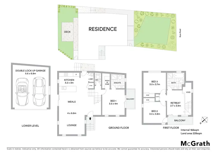 Floorplan of Homely townhouse listing, 6/18 Ross Road, Croydon VIC 3136