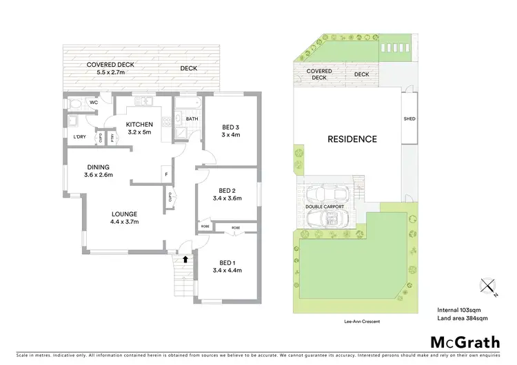 Floorplan of Homely house listing, 39 Lee-Ann Crescent, Croydon VIC 3136