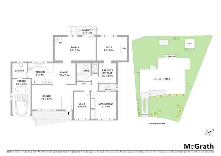 Floorplan of Homely house listing, 15 Ardrossan Crescent, St Andrews NSW 2566