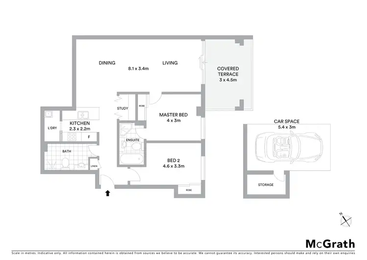 Floorplan of Homely apartment listing, 506/10 Avon Road, Pymble NSW 2073