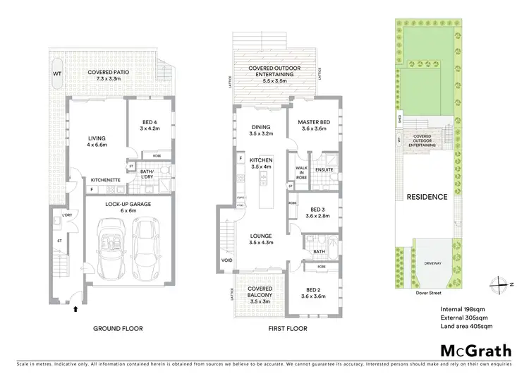 Floorplan of Homely house listing, 18 Dover Street, Hawthorne QLD 4171
