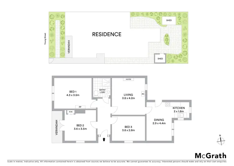 Floorplan of Homely house listing, 28 Young Street, St Kilda East VIC 3183