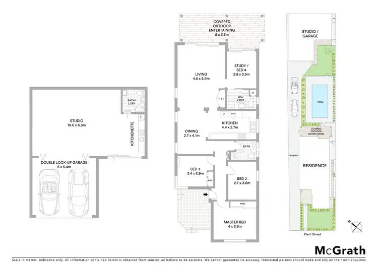 Floorplan of Homely house listing, 14 Plant Street, Carlton NSW 2218
