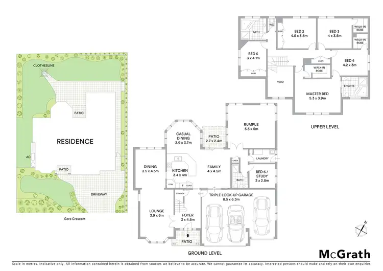 Floorplan of Homely house listing, 4 Gore Crescent, Bella Vista NSW 2153