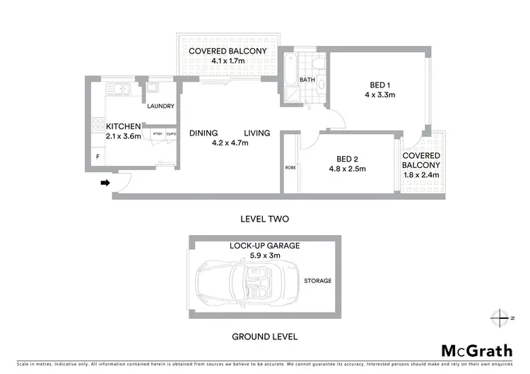 Floorplan of Homely apartment listing, 5/7 Don Juan Avenue, Randwick NSW 2031