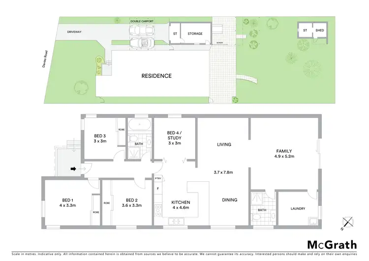 Floorplan of Homely house listing, 8 Davies Road, Padstow NSW 2211