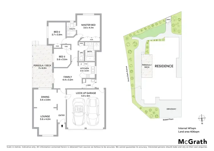 Floorplan of Homely house listing, 1 Biddell Place, Nicholls ACT 2913
