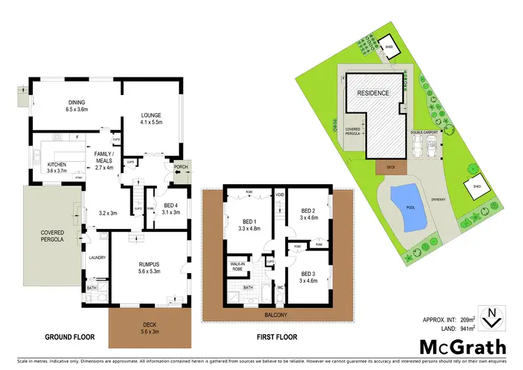 Floorplan of Homely house listing, 29 Grant Drive, Bayswater North VIC 3153