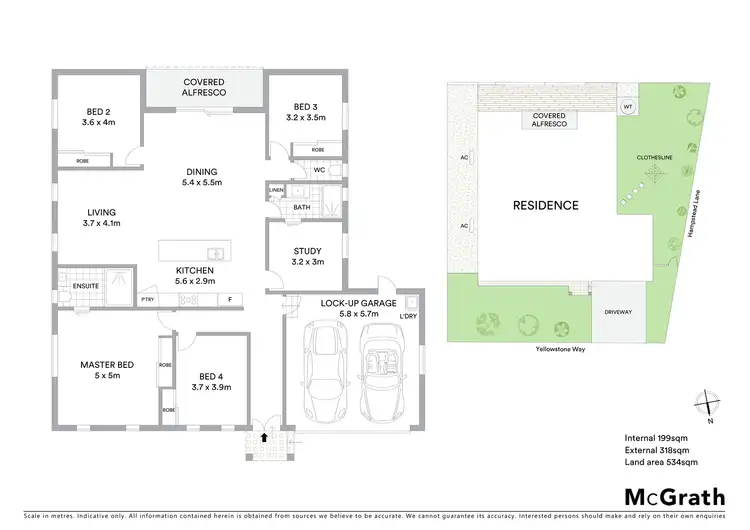 Floorplan of Homely house listing, 5 Yellowstone Way, Springfield Lakes QLD 4300