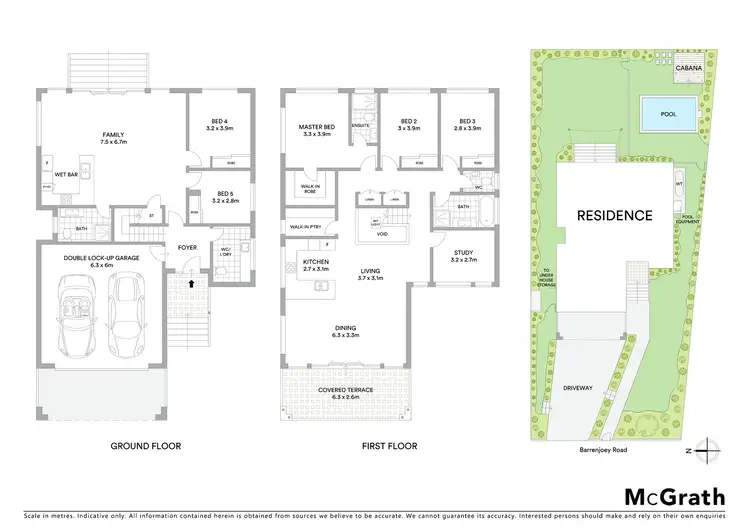 Floorplan of Homely house listing, 582 Barrenjoey Road, Avalon Beach NSW 2107