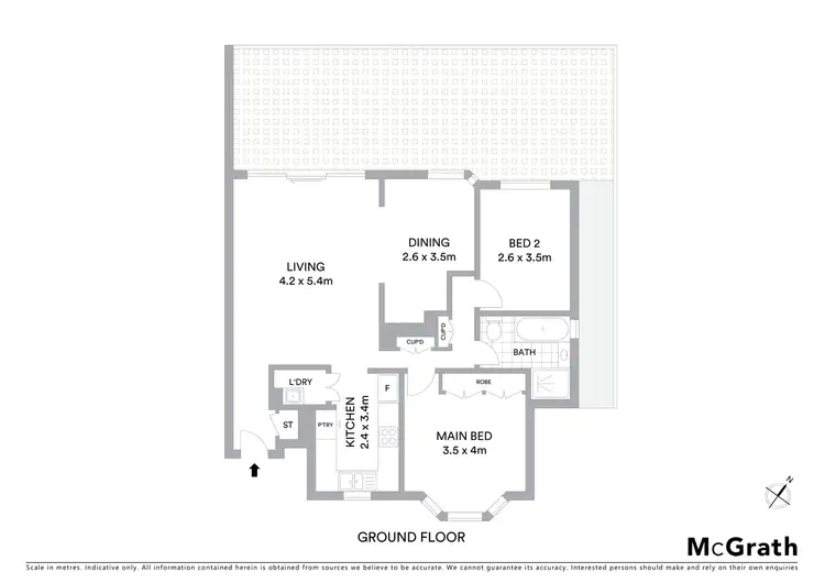 Floorplan of Homely villa listing, 17/90 Brooks Street, Cooks Hill NSW 2300