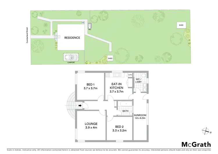 Floorplan of Homely house listing, 9 Cumberland Street, Epping NSW 2121
