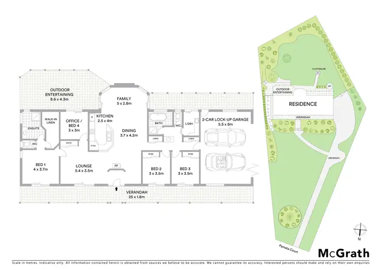 Floorplan of Homely house listing, 2 Pamela Court, Highfields QLD 4352