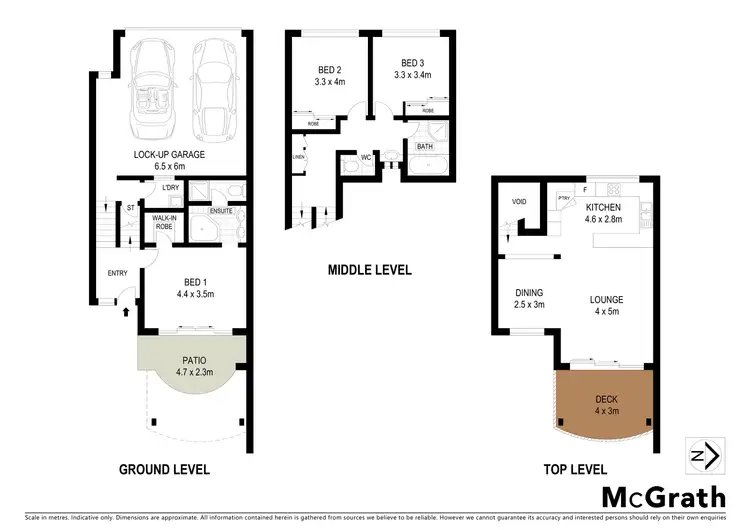 Floorplan of Homely townhouse listing, 2/1 Beachfront Parade, East Ballina NSW 2478