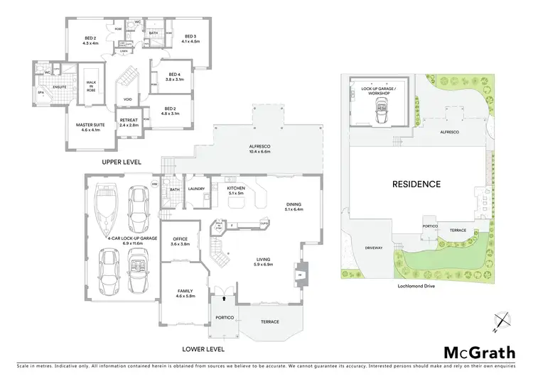 Floorplan of Homely house listing, 70 Lochlomond Drive, Banora Point NSW 2486